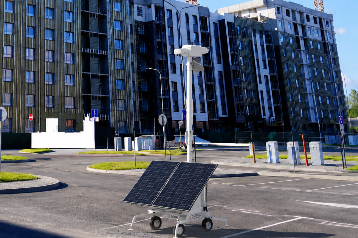 Site assessment and system architecture for mobile surveillance in Dallas