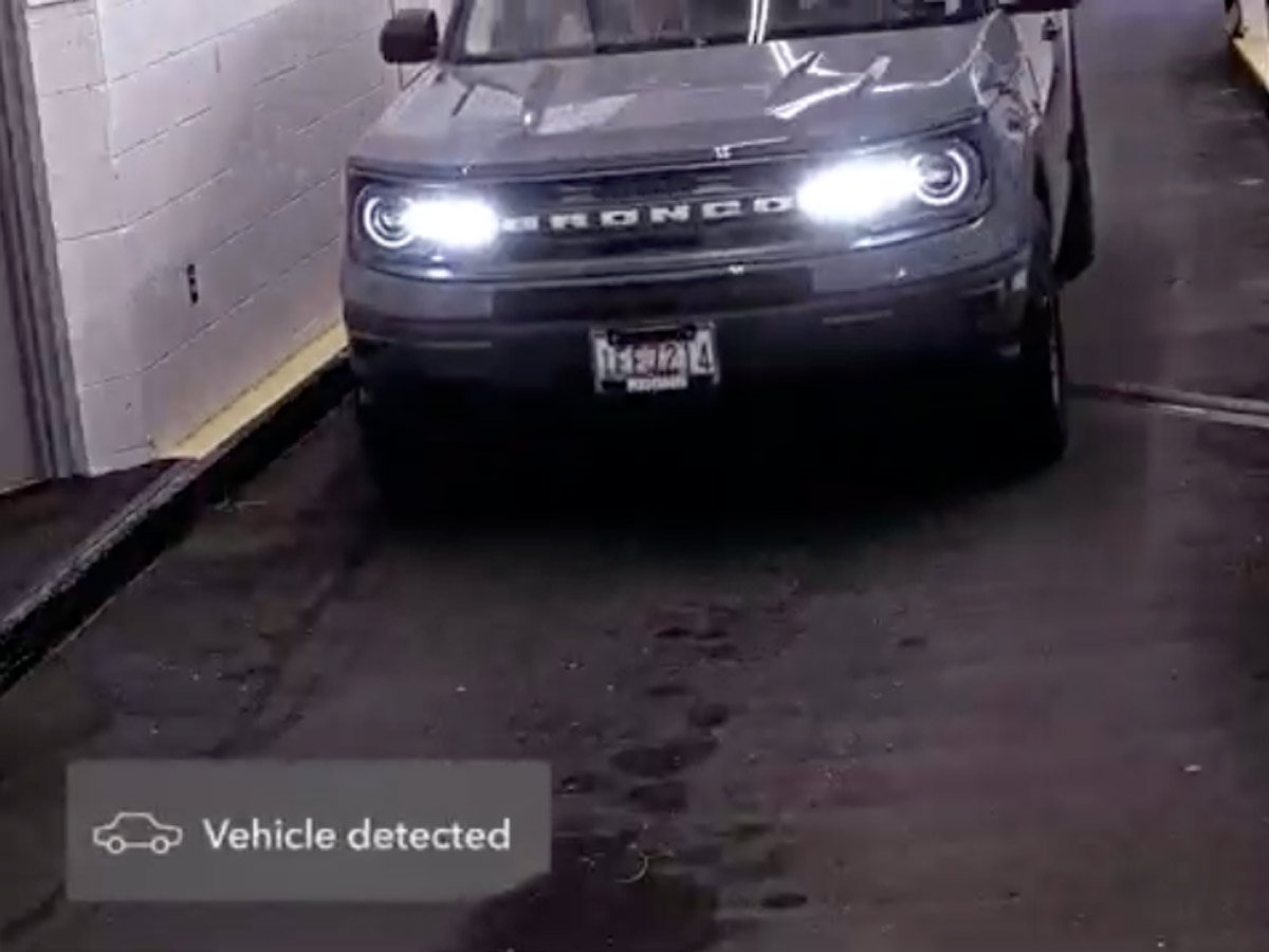 vehicle detected_video surveillance_poster